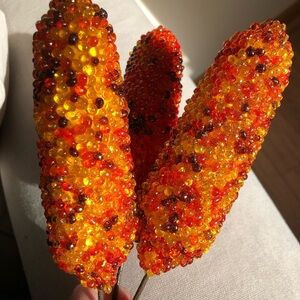 Decorative Beaded Corn Stalks
